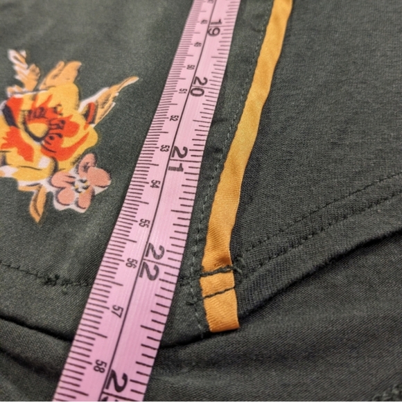 💚🏵️ Anthropologie Tiny Evesham Satin Floral Top, S - Picture 12 of 14